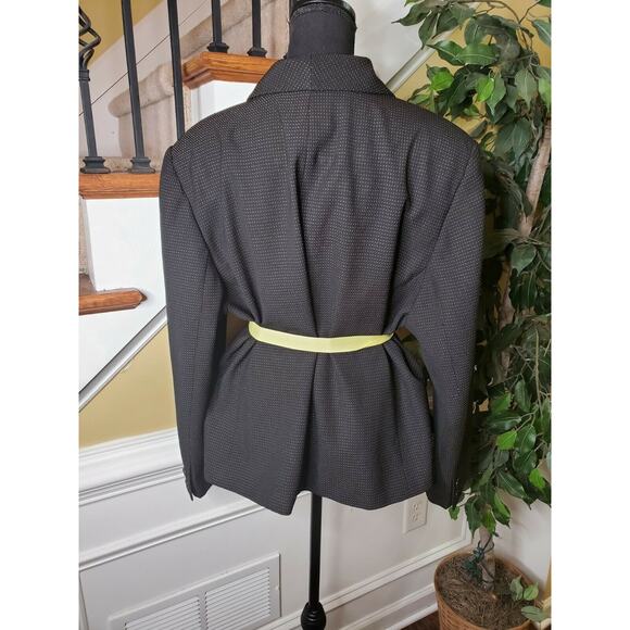 Sag Harbor Women’s Lined Suit Jacket Tie Front Size 20W - Picture 7 of 11